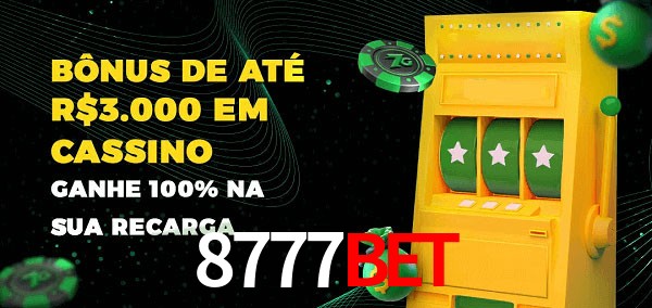 8777Bet melhor bônus de depósito